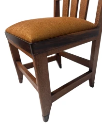 Four Art Deco Modernist Dining Room Chairs by Hendrik Wouda for Pander, 1924